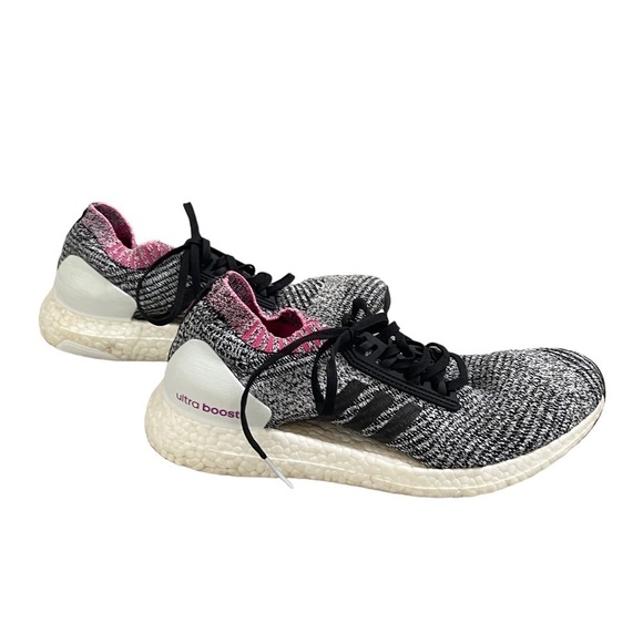 Adidas Ultra Boost Women's 8.5 Pink Breast Cancer Ribbon Knit Shoes - Picture 8 of 10
